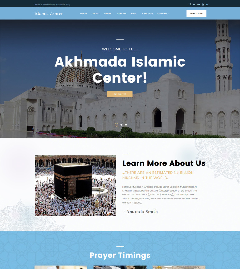 Free wordpress islamic themes download